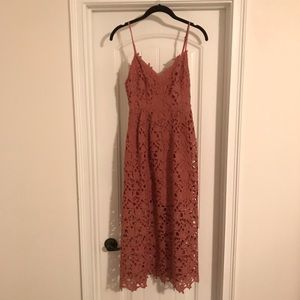 Lace Midi Dress